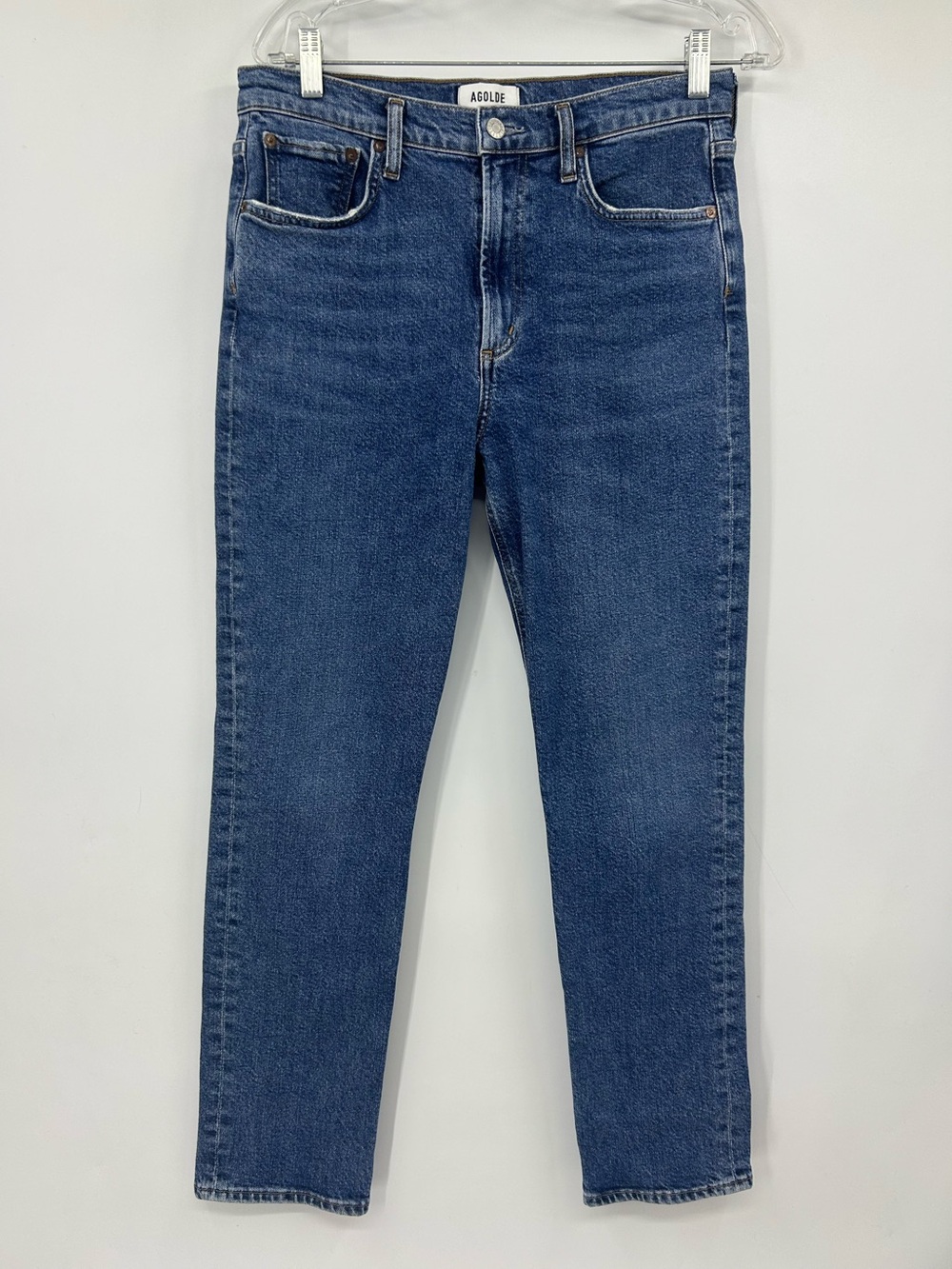 AGOLDE Merrel Organic Cotton Jeans Mid Rise Straight Leg Size 28